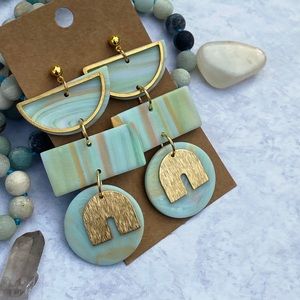 RENEW - Handmade Polymer Clay Earrings